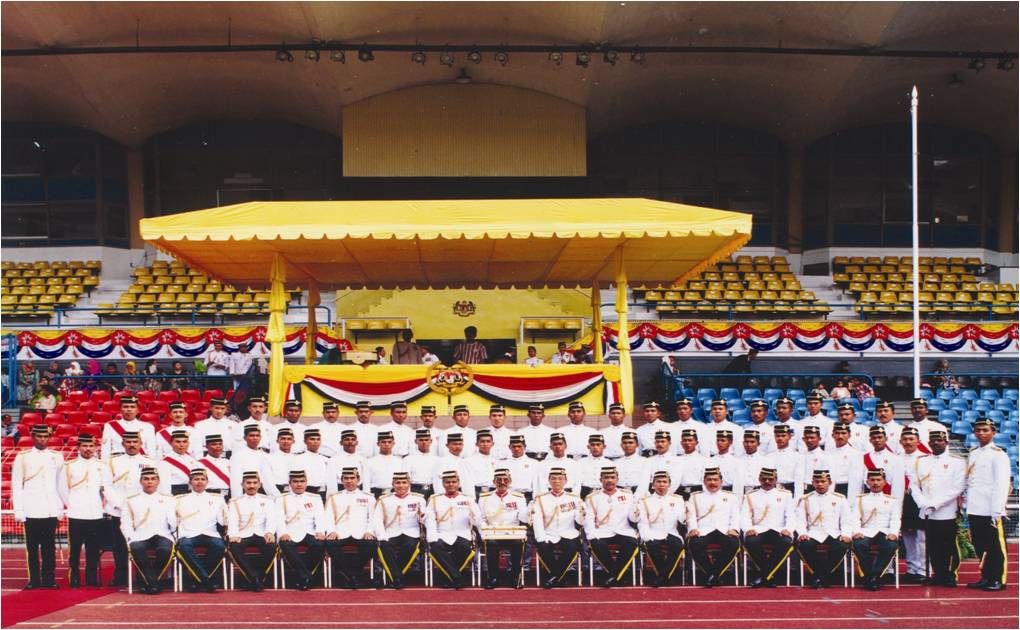 Pegawai dan Anggota Lain lain Pangkat KPD yang hadir dan menyertai perbarisan Penganugerahan Panji panji dan Watikah Diraja pada tanggal 7 Jun 1997